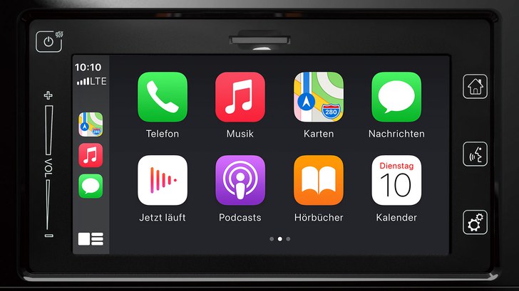 Apple CarPlay im Suzuki Ignis Hybrid.