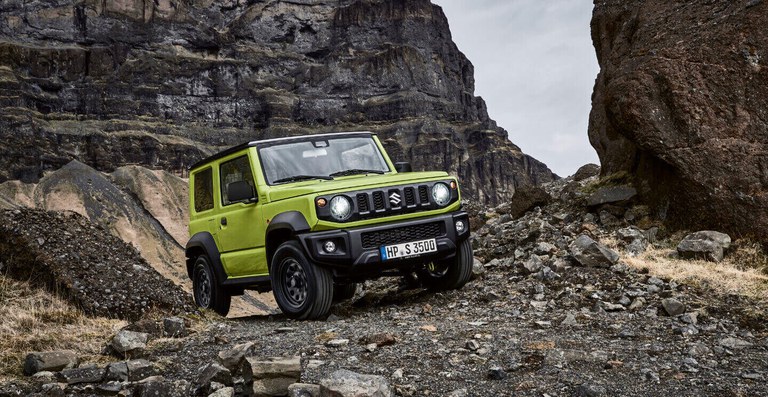 Suzuki Jimny Zweifarbenlackierung