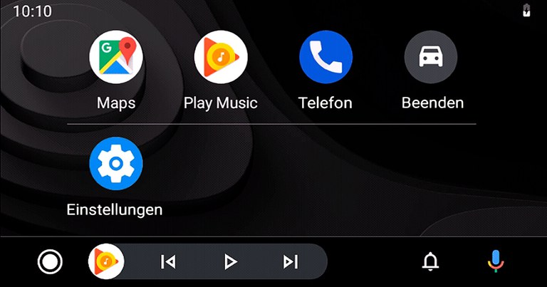 Android Auto im Suzuki Swace Hybrid.