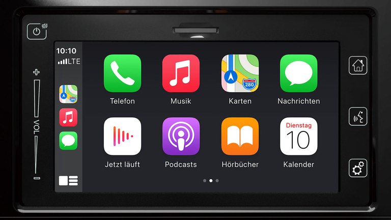 Apple CarPlay im Suzuki Vitara Hybrid.